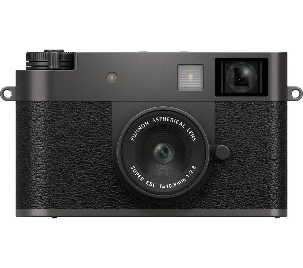 FUJIFILM X half High Performance Compact Camera - Charcoal Silver