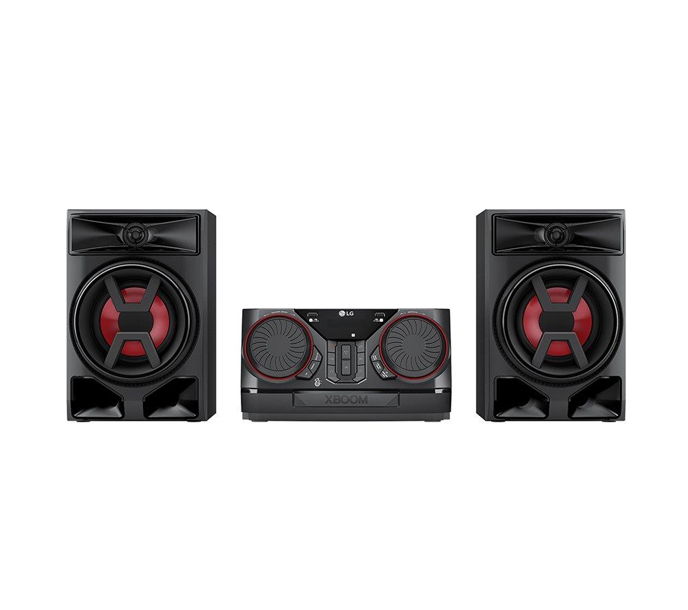 LG XBOOM CK43N Bluetooth Traditional Hi-Fi System - Black