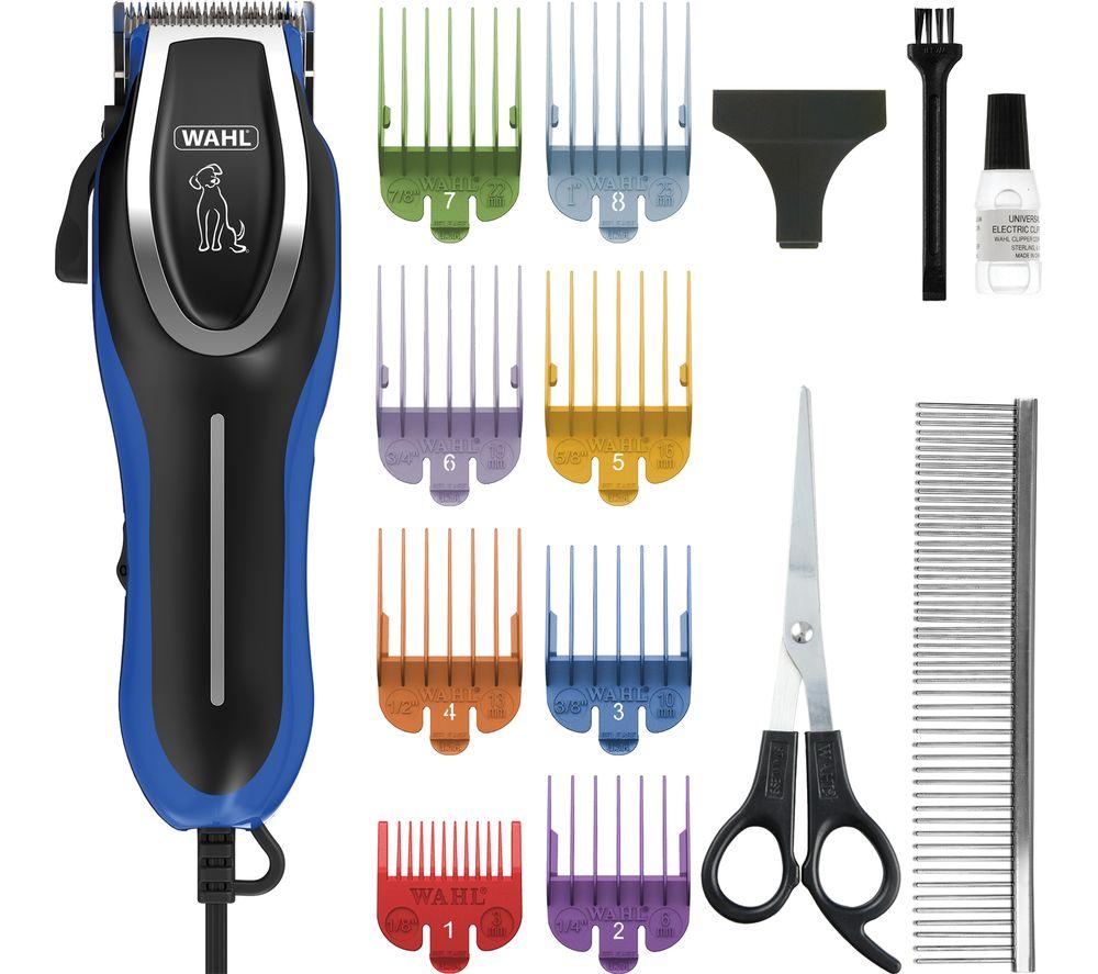 WAHL U-Clip Dog Hair Clipper - Blue & Black