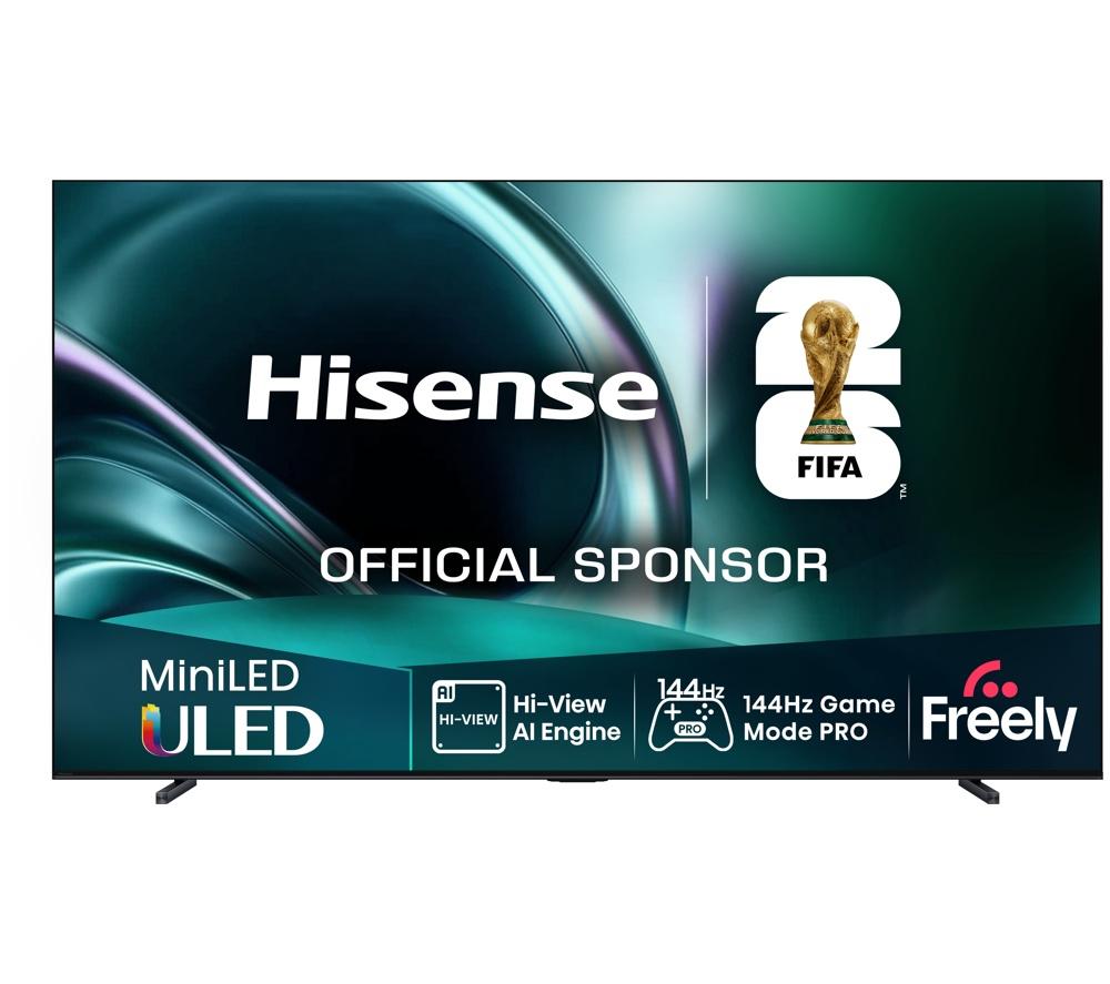 85inch HISENSE U7Q  Mini LED 4K 144Hz Smart AI TV with Freely - 85U7QTUK