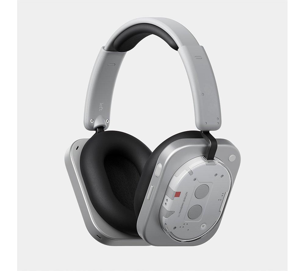 Nothing Headphone (1) Wireless Bluetooth Noise-Cancelling Headphones - White, White