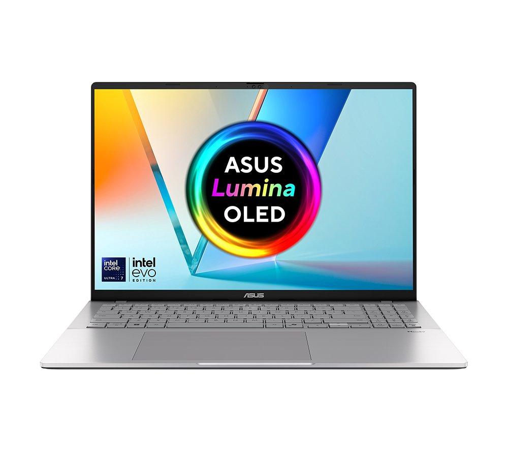 ASUS Vivobook S16 OLED S3607CA 16inch Laptop - Intel®Core  Ultra 7, 1 TB SSD, Silver
