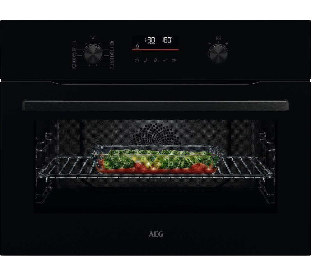 AEG 6000 CombiQuick OK6NK40K Built-in Combination Microwave - Black