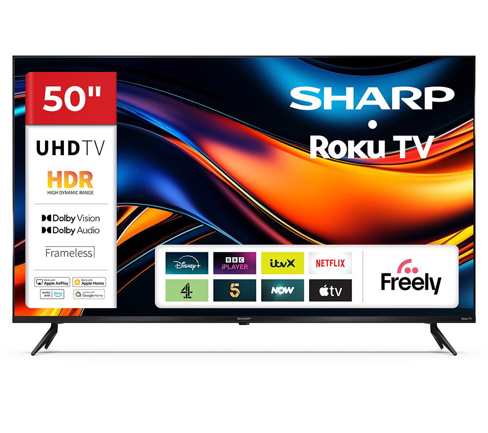 50inch SHARP 4T-C50HJ4725K  Smart 4K Ultra HD HDR LED TV