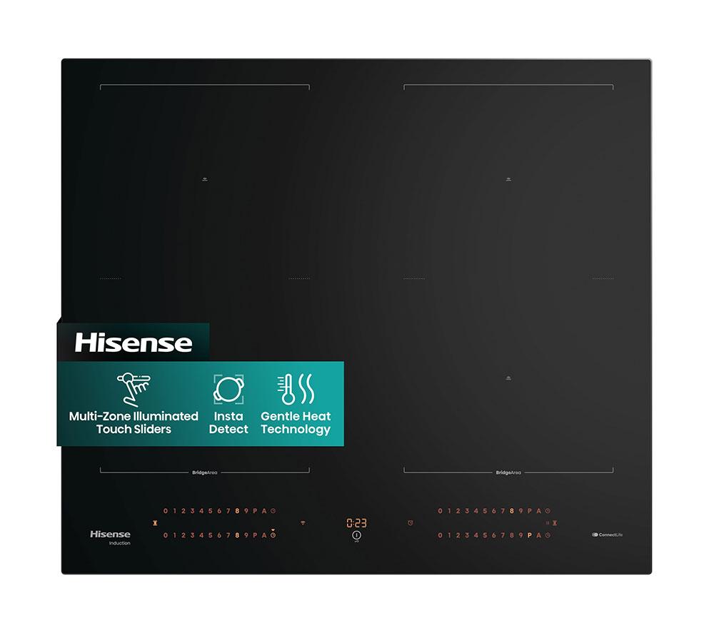 HISENSE Hi8 HI6443BSCWF 60 cm Electric Induction Smart Hob - Black