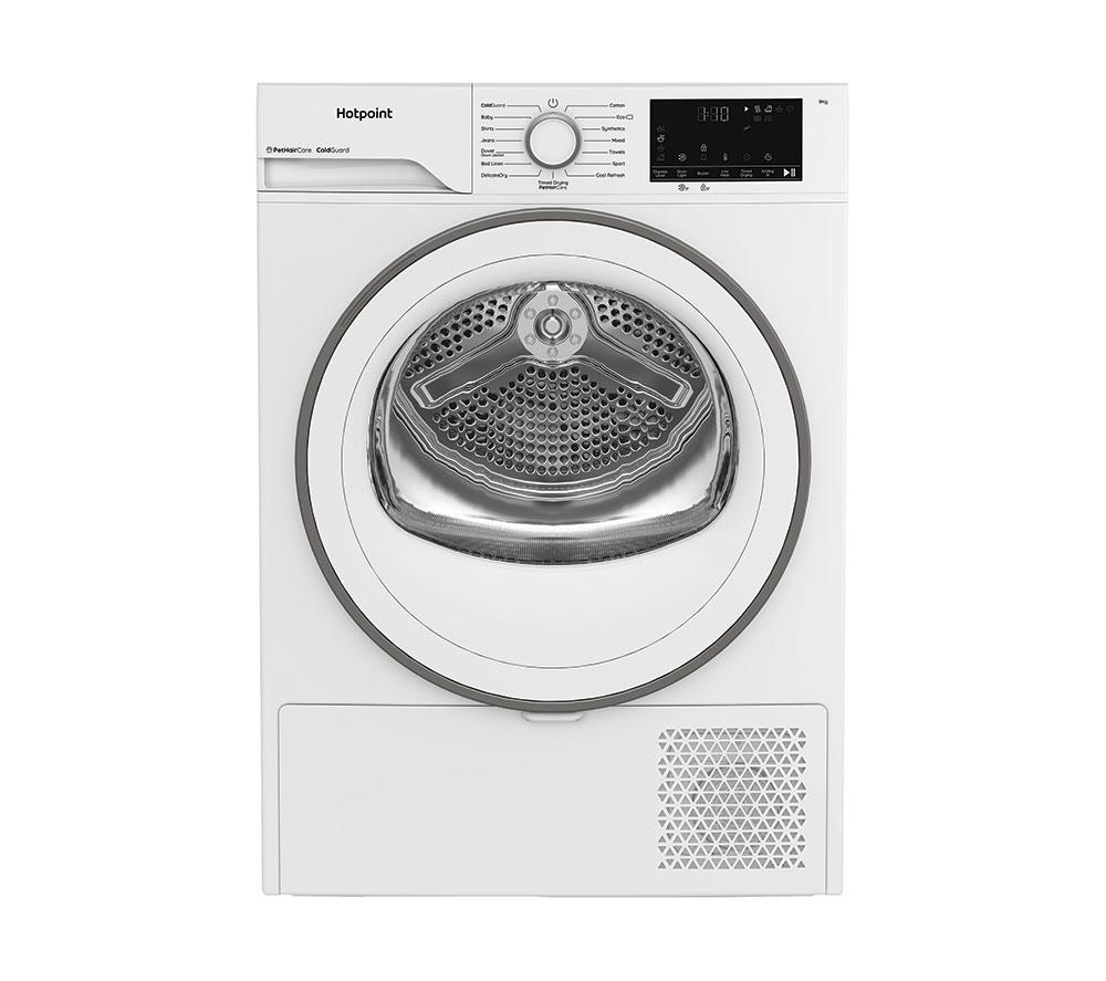 HOTPOINT C HD 93M WW UK 9 kg Heat Pump Tumble Dryer - White
