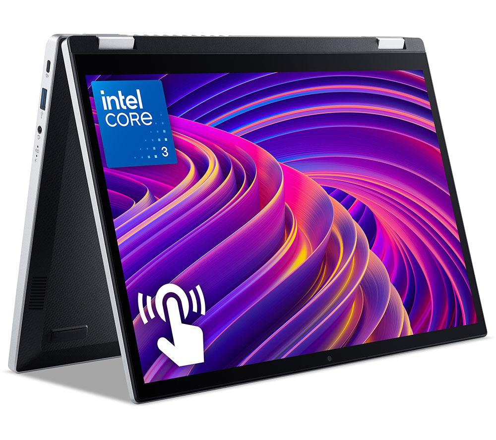 ACER Aspire Go Spin 14 14inch 2 in 1 Laptop - Intel®Core  3, 256 GB SSD, Silver