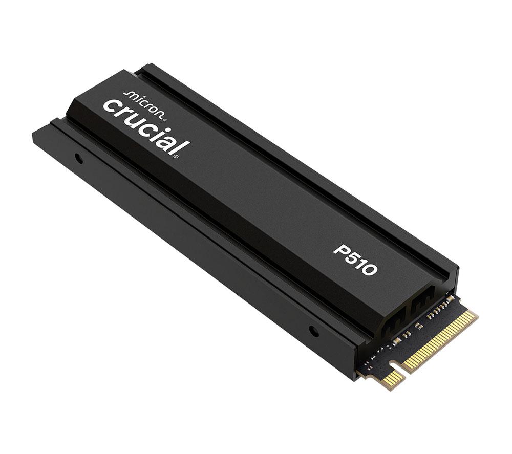 CRUCIAL P510 M.2 Internal SSD with Heatsink - 1 TB