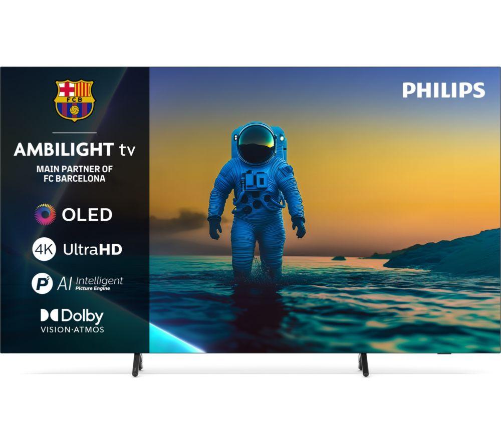 77inch PHILIPS OLED810  OLED 4K HDR Ambilight Smart TV - 77OLED810/12
