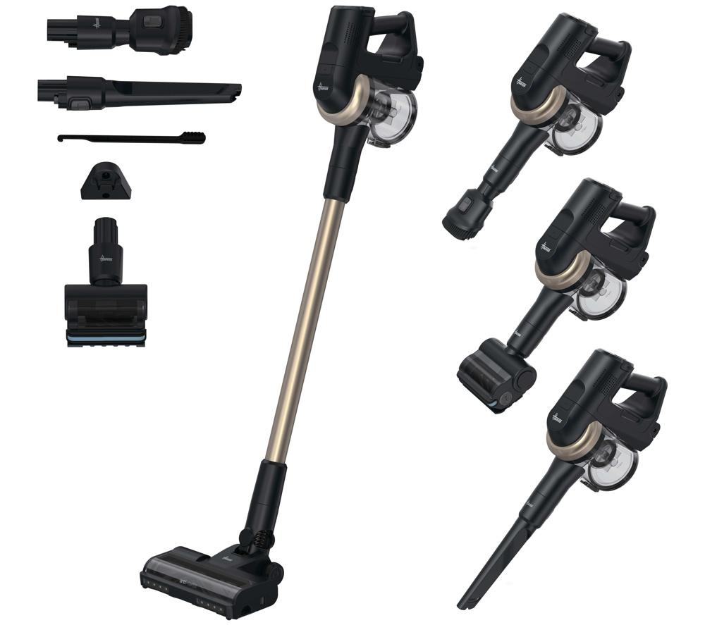 HOOVER HF4 Power Move Pets HF4P10P Cordless Vacuum Cleaner - Black & Gold