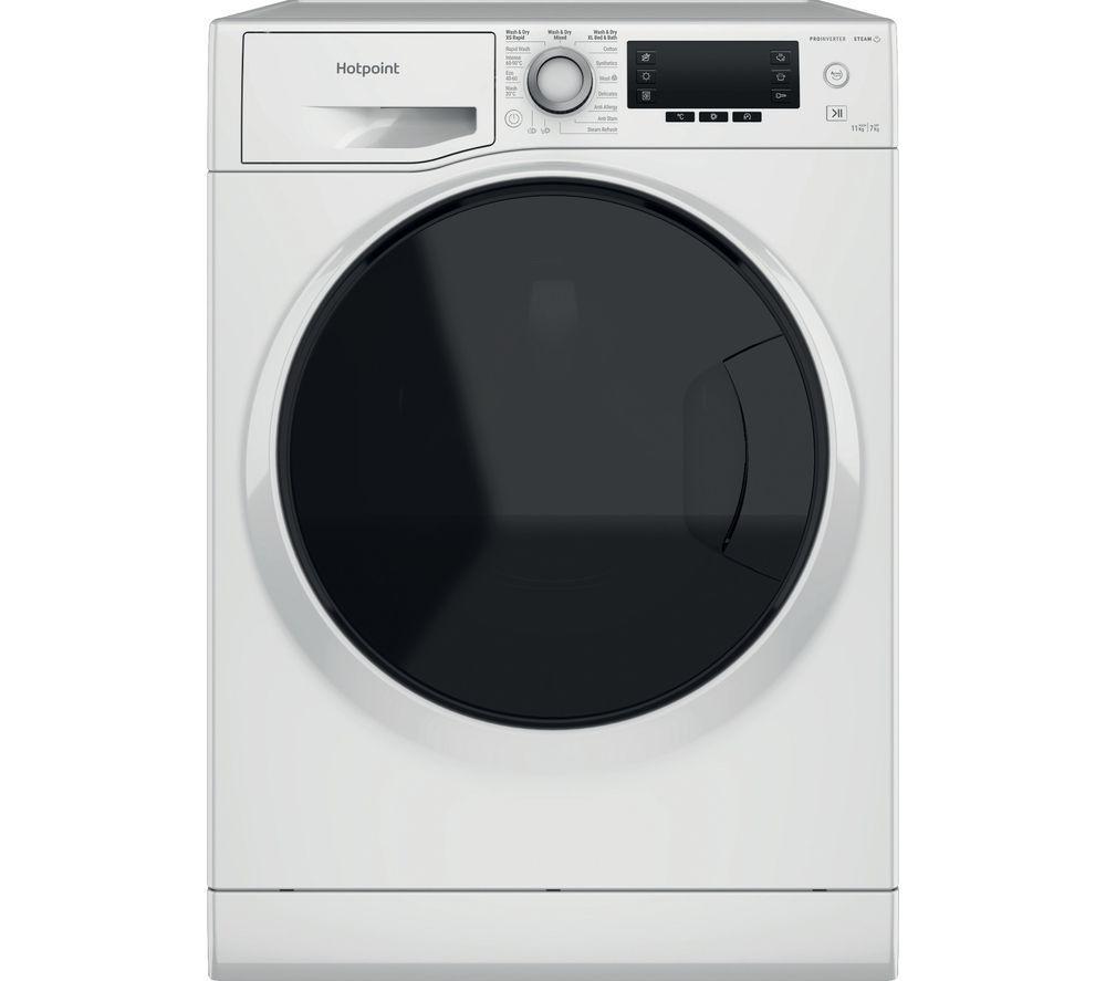 HOTPOINT ActiveCare NDD 11748 DA UK 11 kg Washer Dryer - White