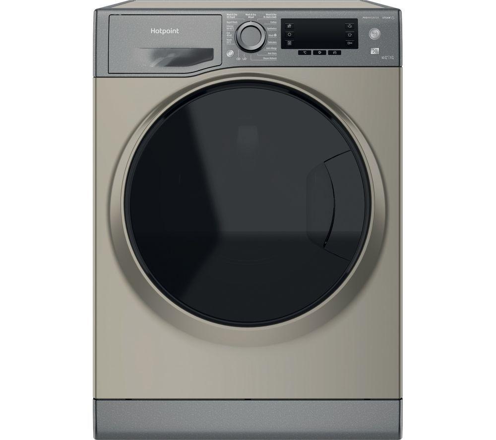 HOTPOINT ActiveCare NDD 10748 GDA UK 10 kg Washer Dryer - Graphite
