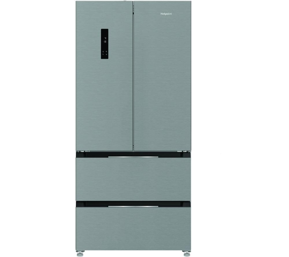 HOTPOINT HPG2 6513 XBR4UK No Frost American-Style Fridge Freezer - Dark Inox