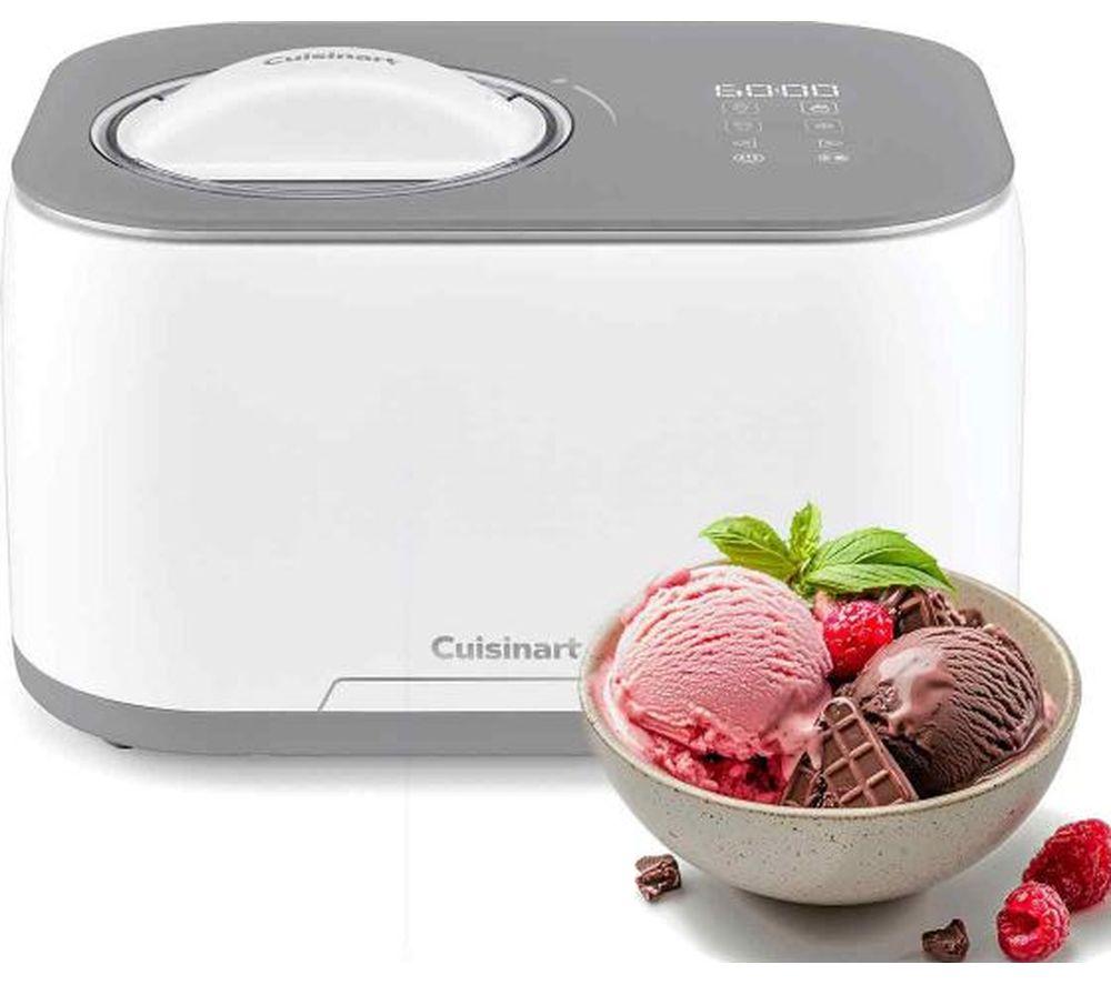 CUISINART ICE90U Freeze Ease Ice Cream & Gelato Maker - White