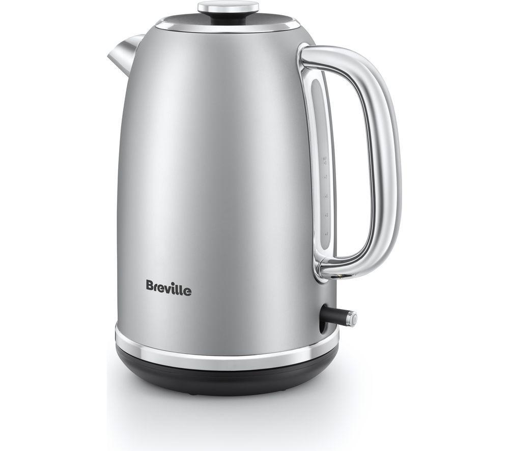 BREVILLE Mostra VKT271 Jug Kettle - Silver & Chrome