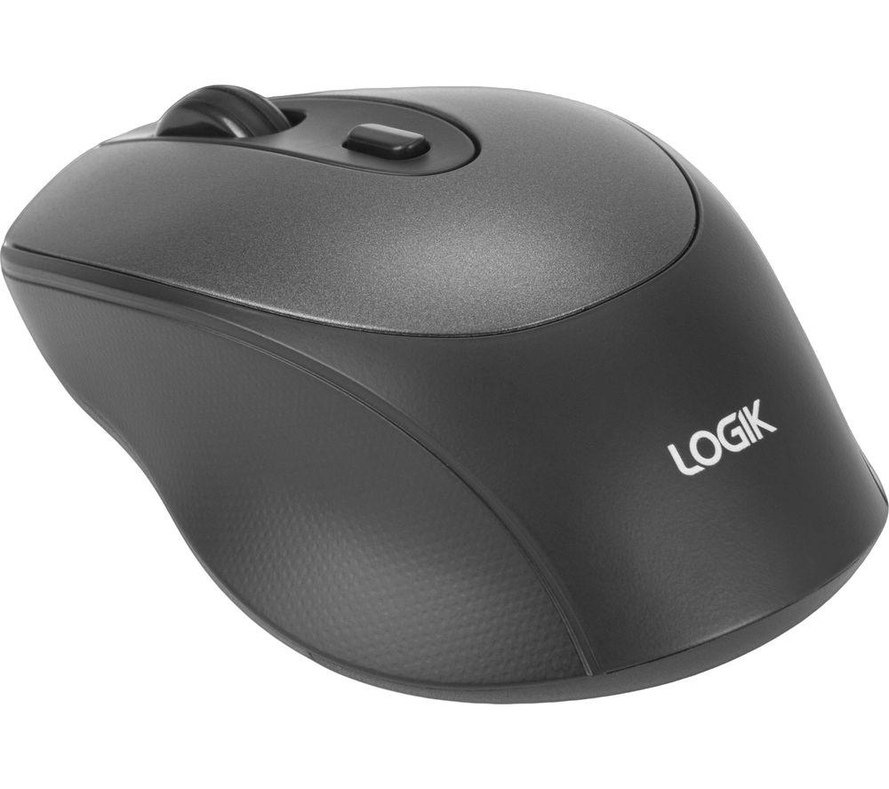 LOGIK LWLMSL26 Silent Wireless Optical Mouse
