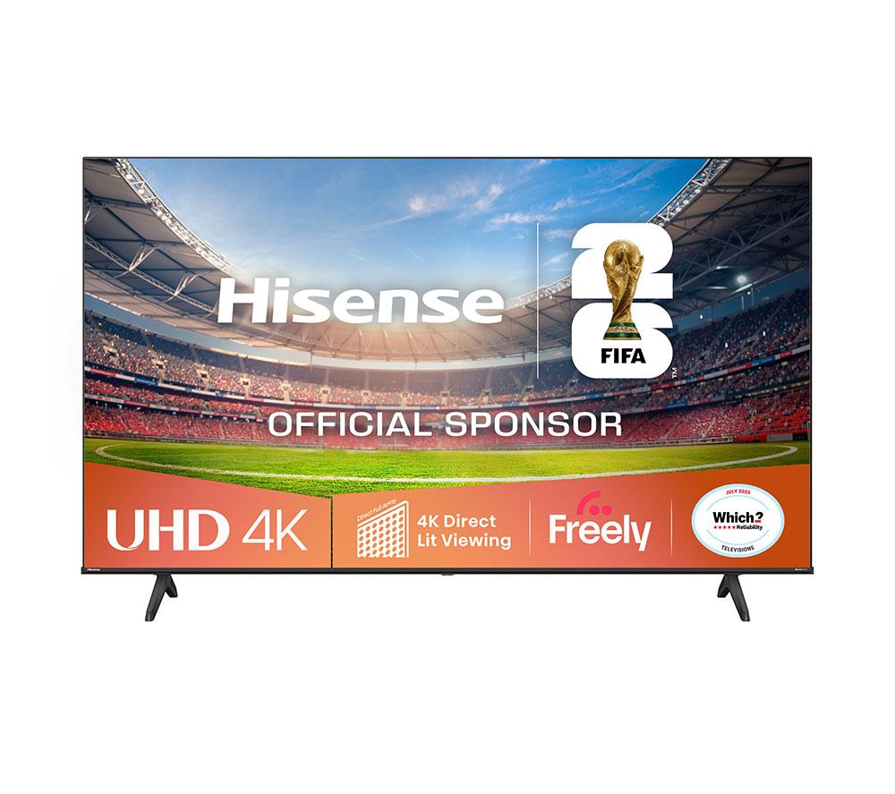 58inch HISENSE A6Q  LED 4K HDR Smart TV with Freely - 58A6QTUK