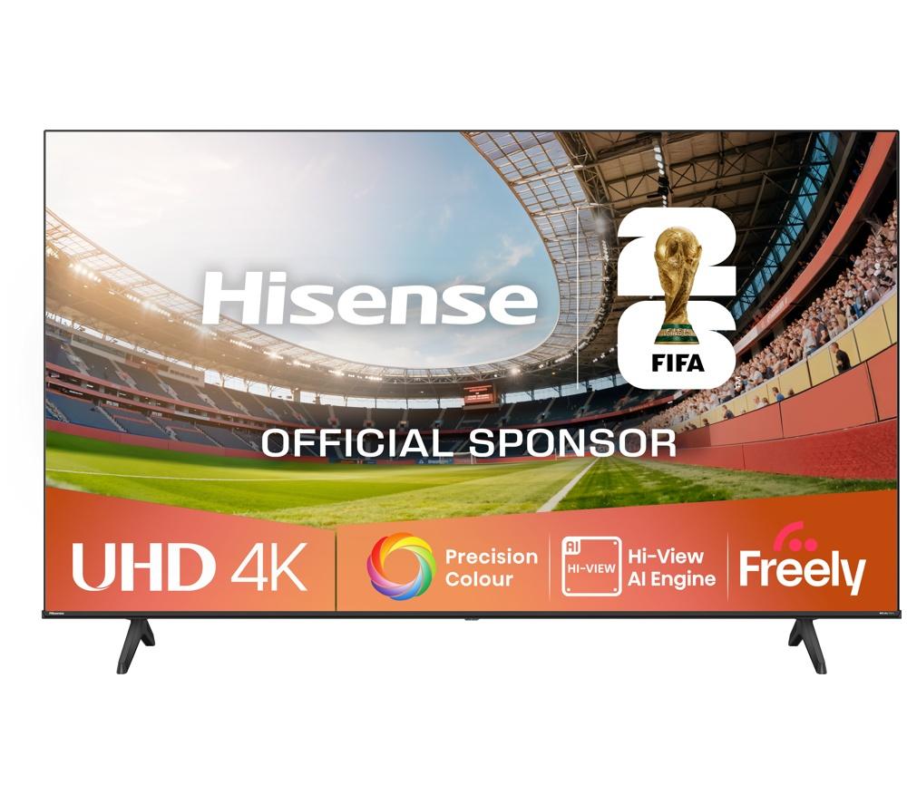 HISENSE E6Q  LED 4K HDR Smart TV with Freely - 43E6QTUK