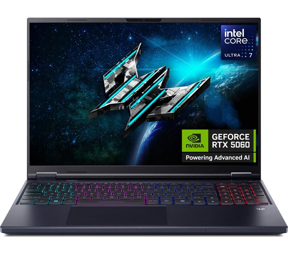 ACER Predator Helios Neo 16 AI 16inch Gaming Laptop - Intel®Core  Ultra 7, RTX 5060, 1 TB SSD