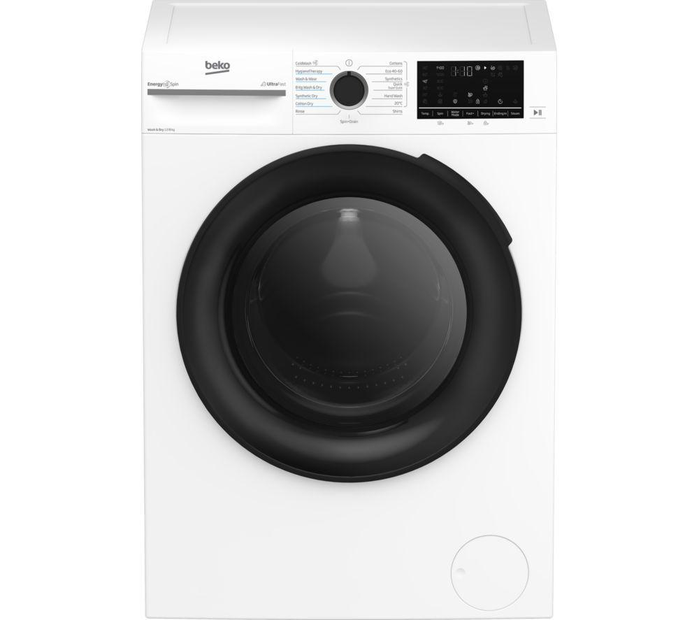 BEKO Pro EnergySpin BM5D512845UW 12 kg Washer Dryer - White