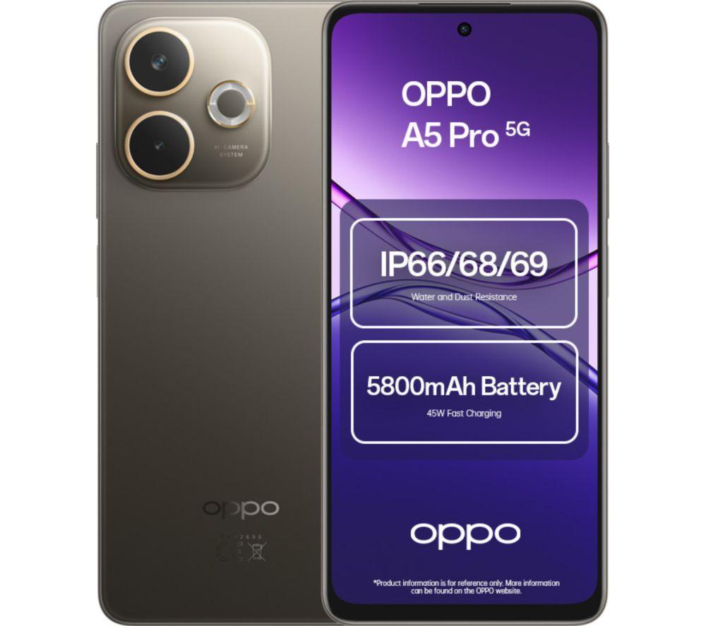 OPPO A5 Pro 5G - 256 GB, Black Brown