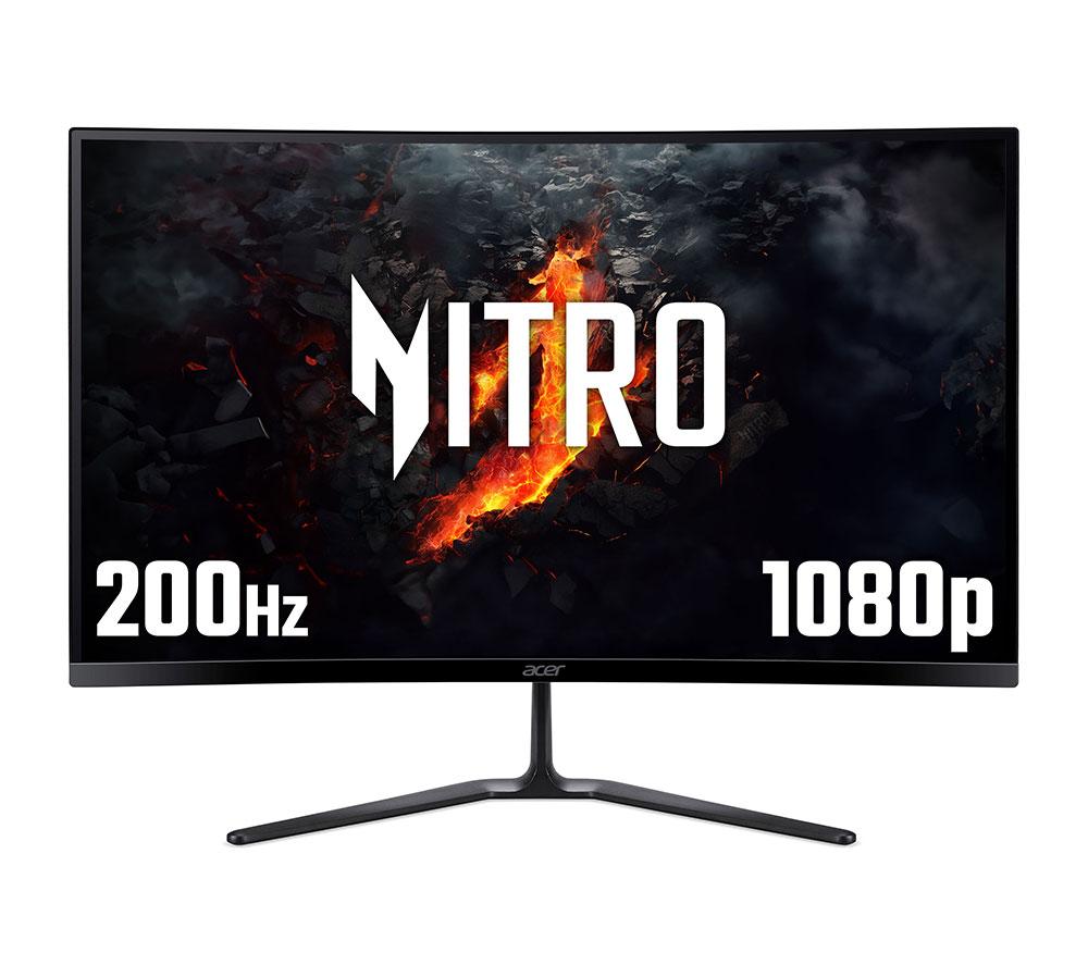 ACER Nitro ED270X0 biip Full HD 27inch Curved VA LCD Gaming Monitor - Black
