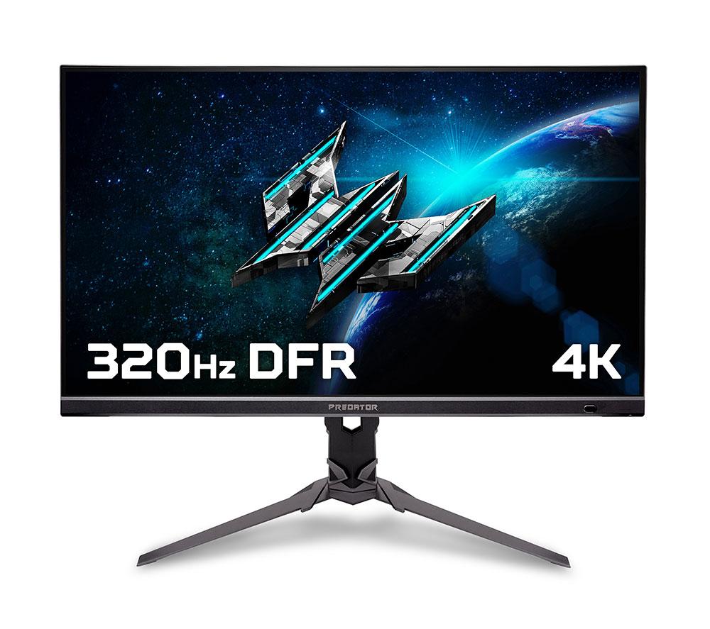 ACER Predator XB273KV5bmiiprx 4K Ultra HD 27inch IPS LCD Dual-Mode Gaming Monitor - Black