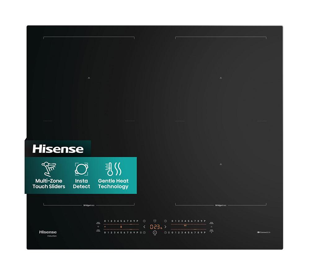 HISENSE HI6442BSCWF 60 cm Electric Induction Hob - Black
