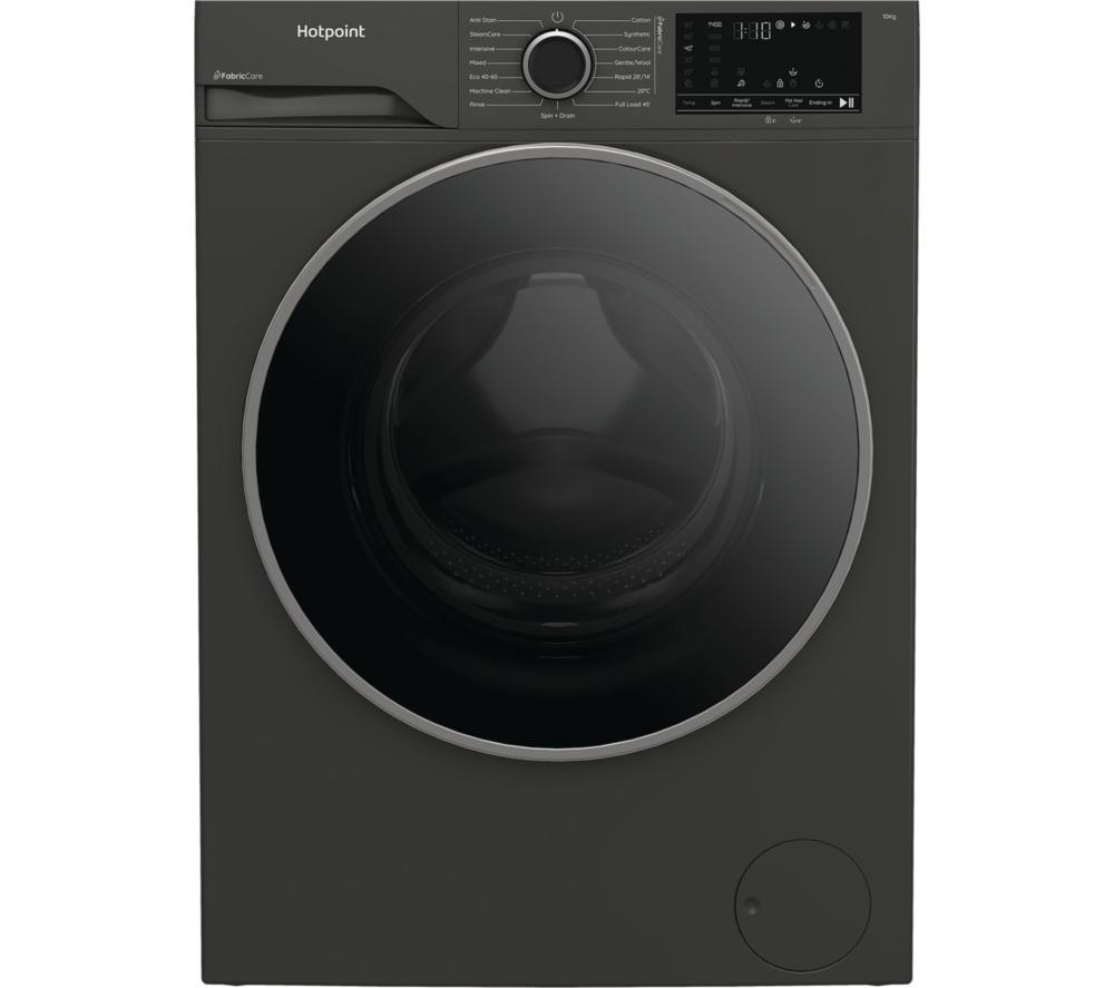 HOTPOINT FabricCare HBCA 103G CARE UK 10 kg 1400 Spin Washing Machine - Manhattan Grey