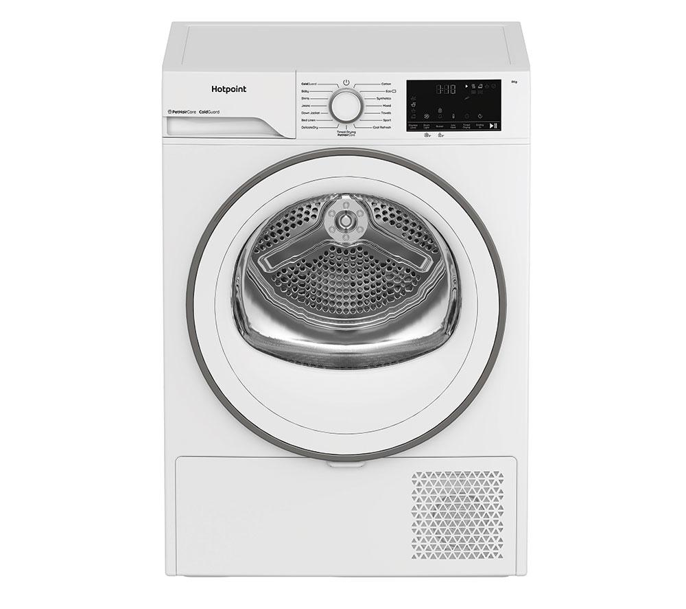 HOTPOINT C HSD 82M WW UK 8 kg Heat Pump Tumble Dryer - White