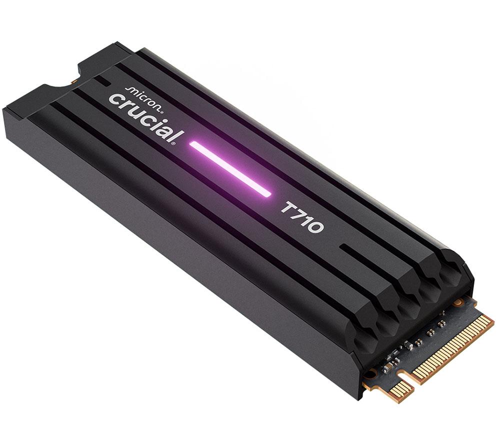 CRUCIAL T710 M.2 Internal SSD with Heatsink - 1 TB
