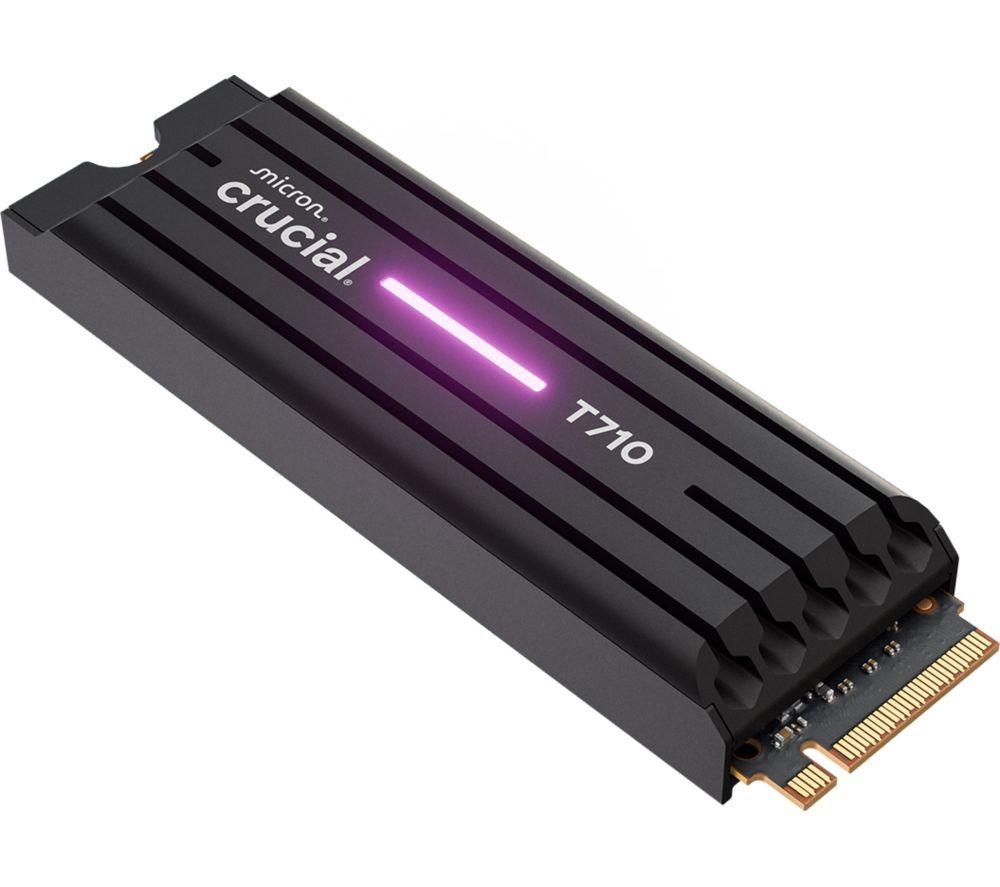 CRUCIAL T710 M.2 Internal SSD with Heatsink - 4 TB