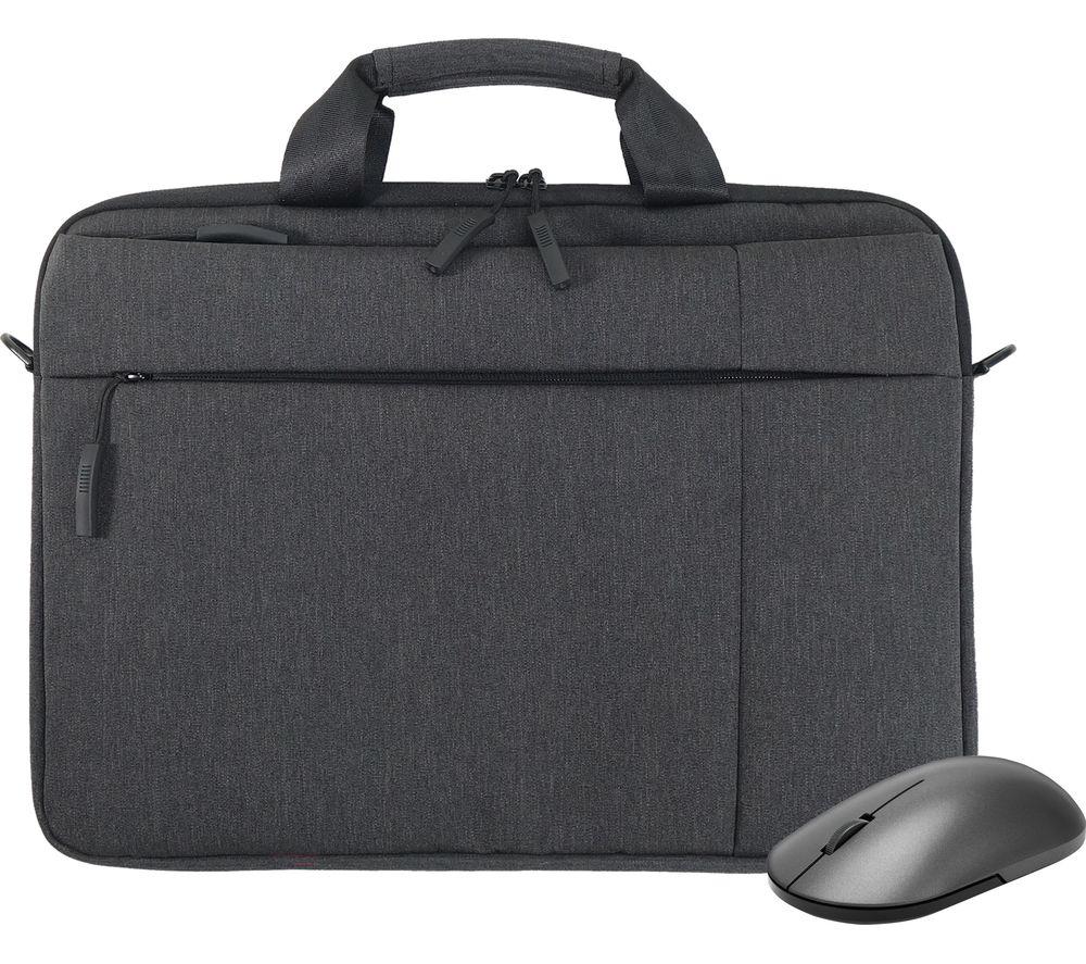 SANDSTROM S15LBBUN26 15.6inch Laptop Bag & Wireless Mouse Bundle - Black