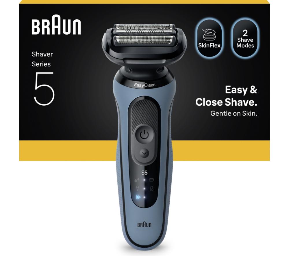 BRAUN Series 5 BRA52-A1000s Wet & Dry Shaver - Blue