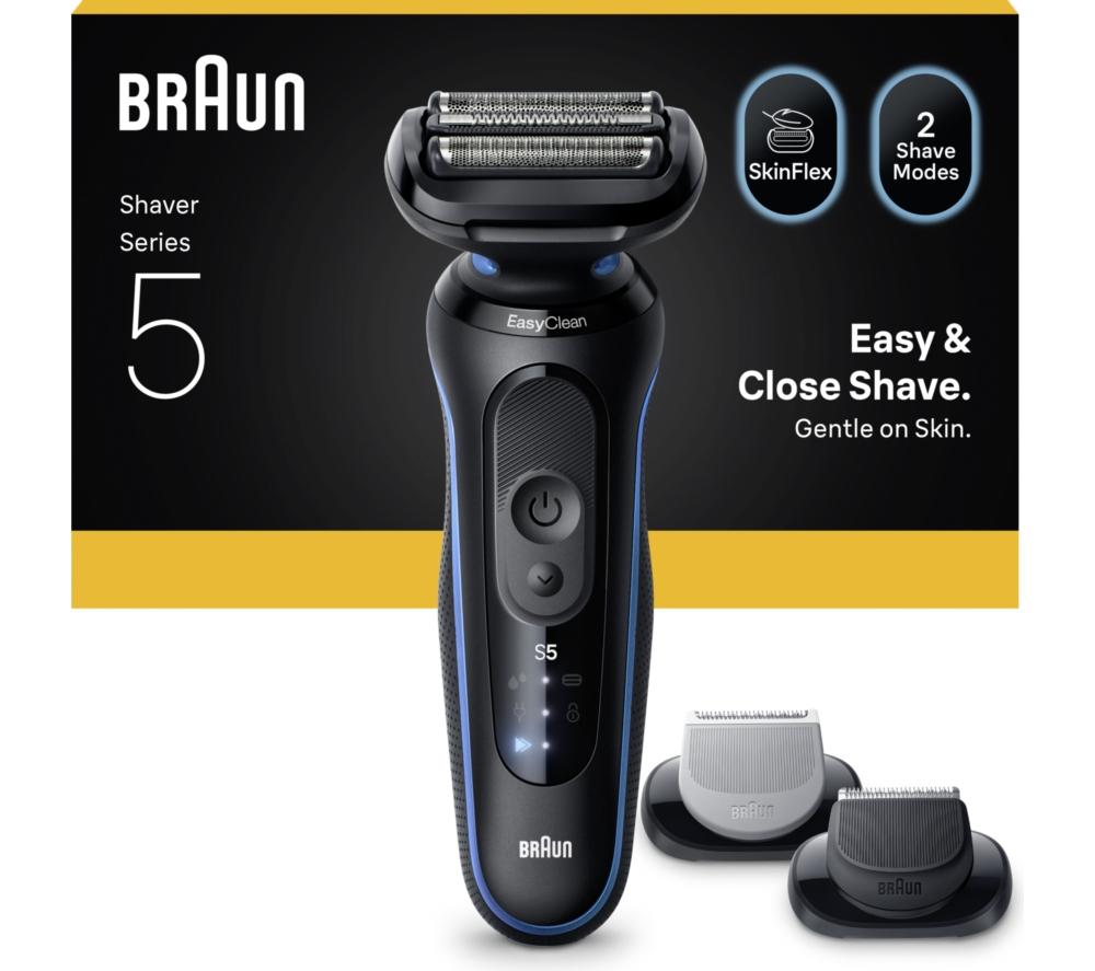 BRAUN Series 5 BRA52-B1650S Wet & Dry Shaver - Blue