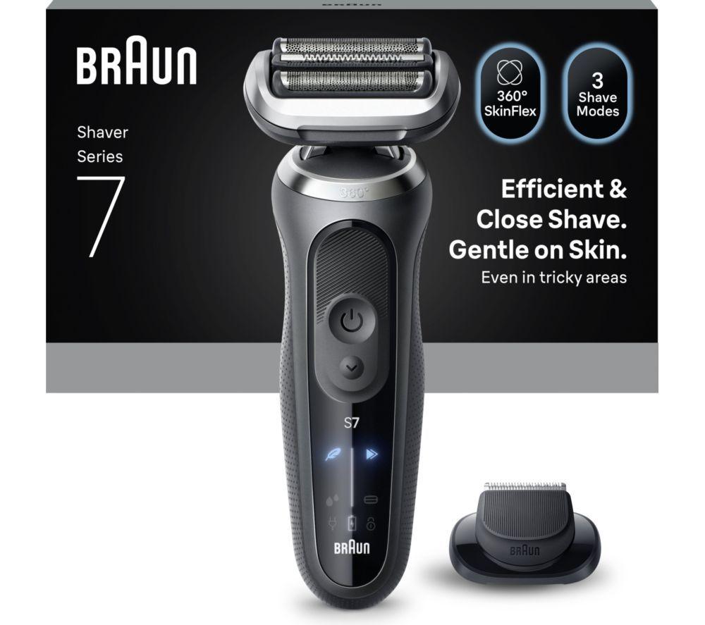 BRAUN Series 7 72-G1200S Wet & Dry Foil Shaver - Grey