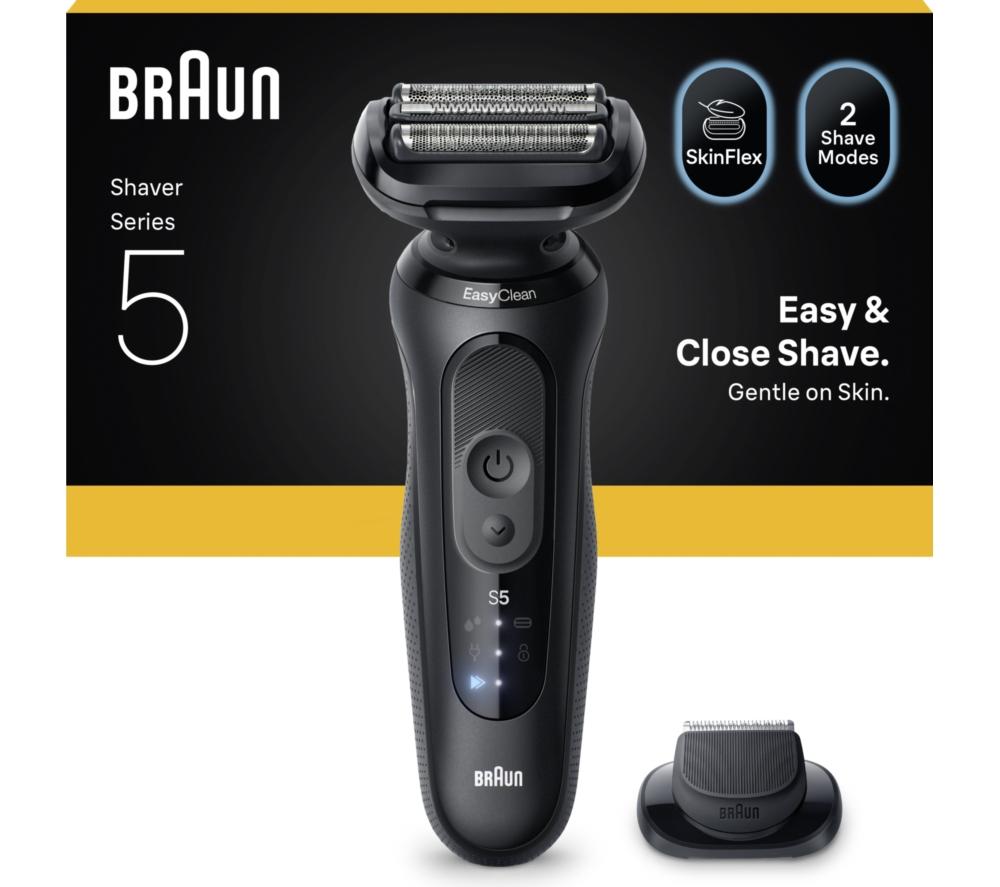 BRAUN Series 5 BRA52-N1200S Wet & Dry Shaver - Black