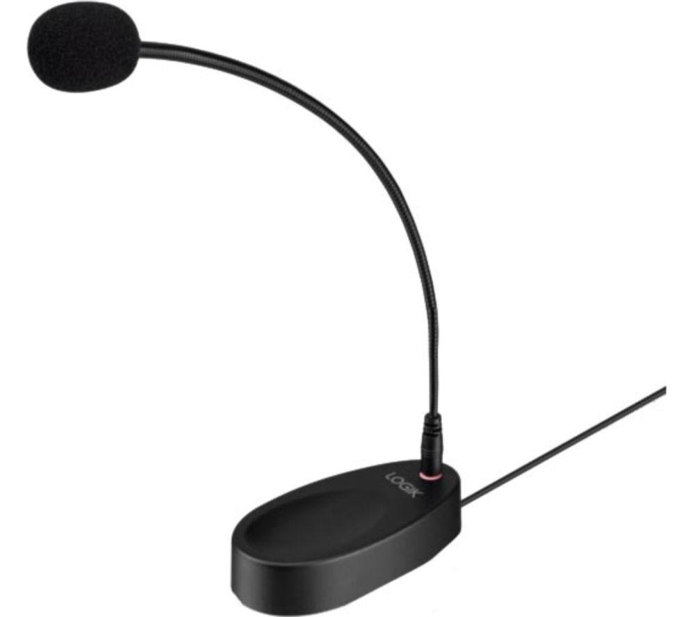 LOGIK LDMIC26 Desktop Microphone - Black