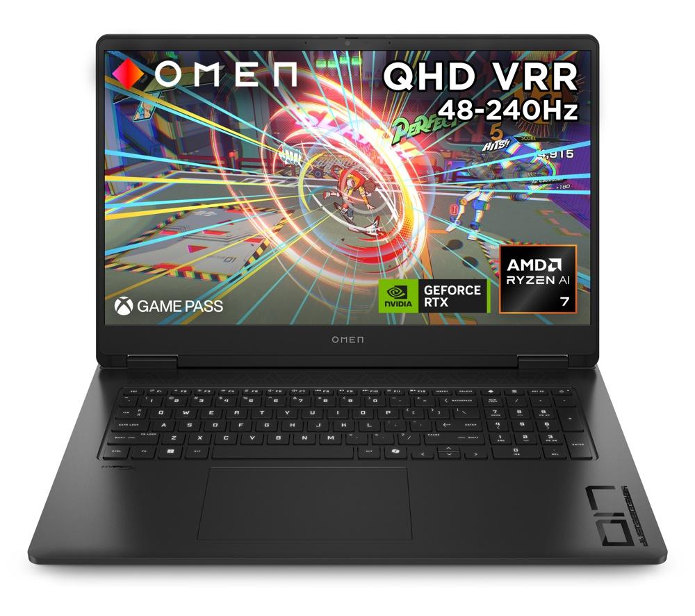 HP OMEN 17-db1505na 17.3inch Gaming Laptop - AMD Ryzen™ AI 7, RTX 5060, 1 TB SSD