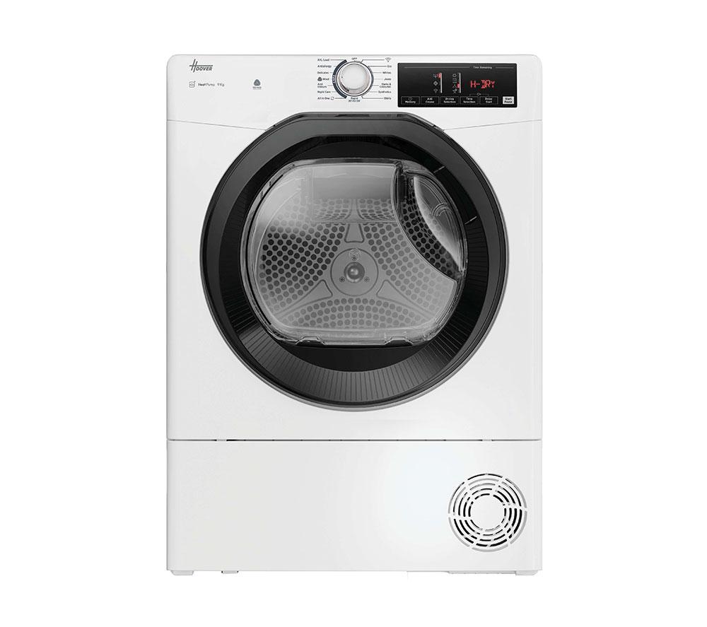 HOOVER H-Dry 350 HRE H9N2TBE-80 WiFi-enabled 9 kg Heat Pump Tumble Dryer - White