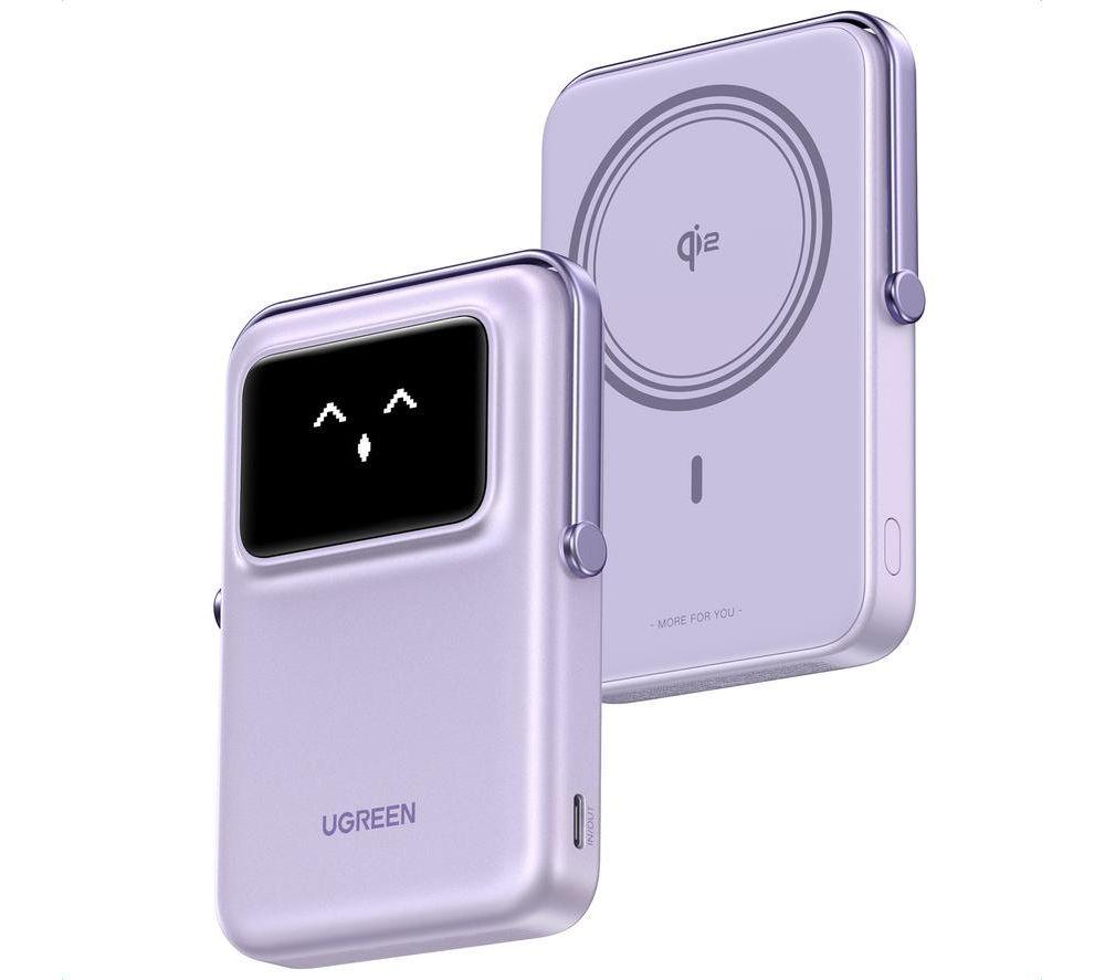 UGREEN Uno 10000 mAh Magnetic Portable Power Bank - Purple