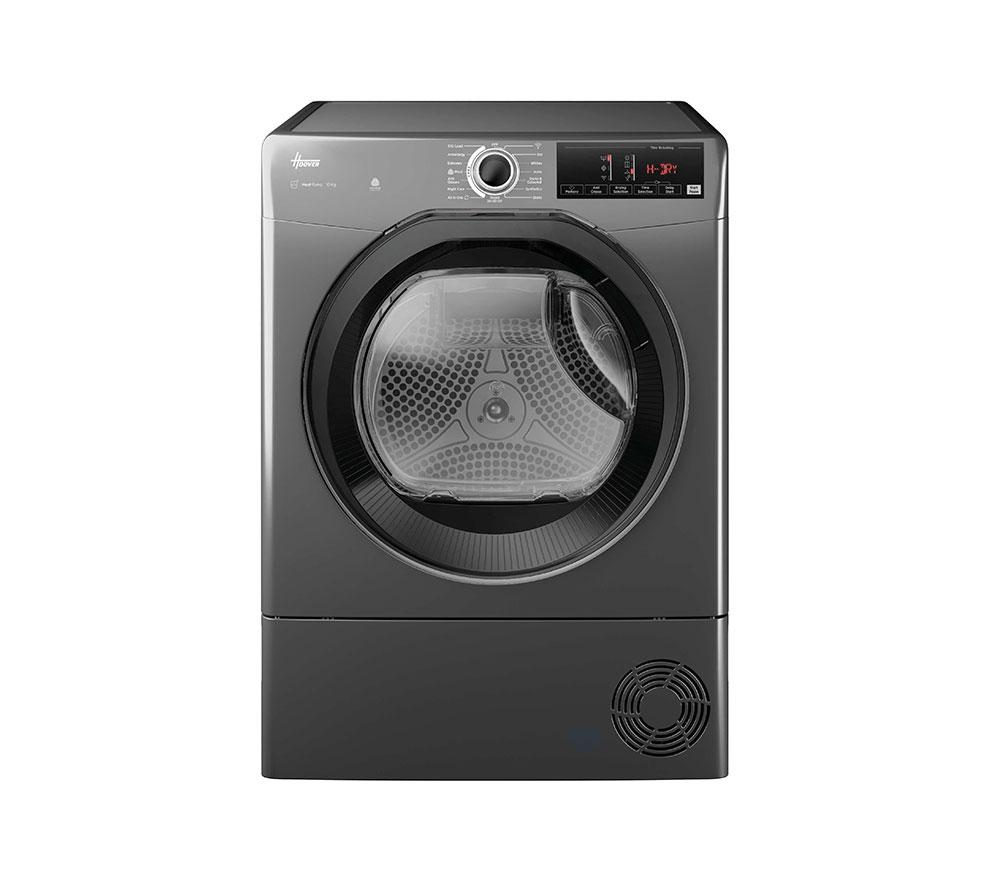 HOOVER H-Dry 350 HRE H10N2TBER-80 WiFi-enabled 10 kg Condenser Tumble Dryer - Graphite