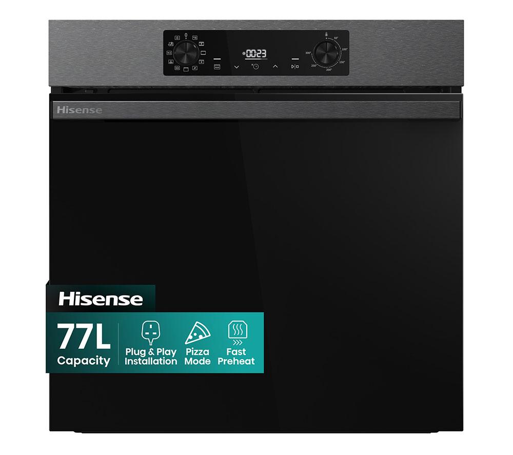 HISENSE Hi2 BI624CTPGUK Electric Oven - Black Inox