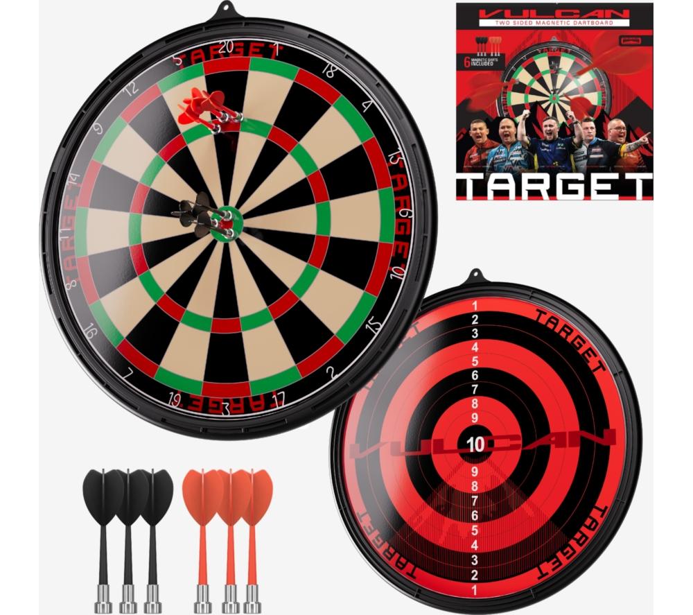 TARGET Vulcan Double-Sided Magnetic Dartboard