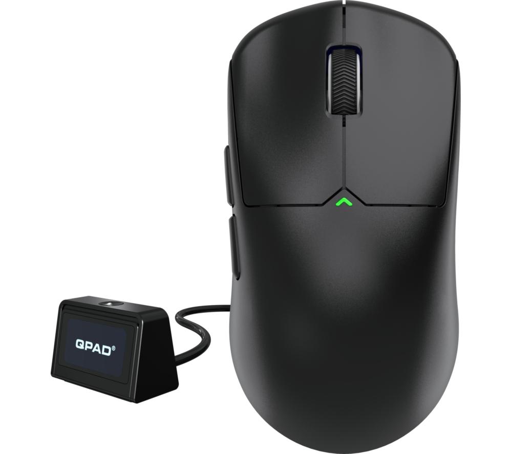QPAD Mark Model 3 Wireless Optical Gaming Mouse - Black