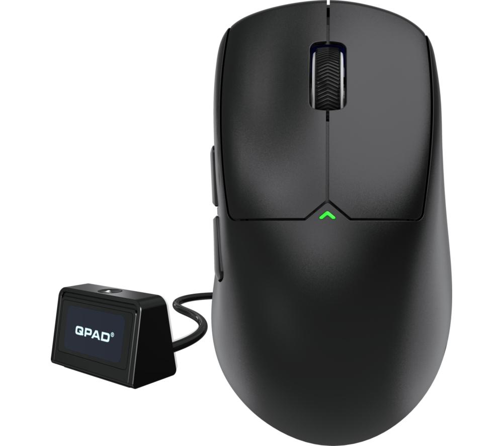 QPAD Mark Model 5 Wireless Optical Gaming Mouse - Black