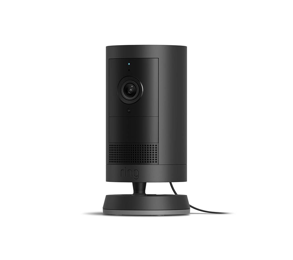 RING Outdoor Cam Plus Plug-in 2K WiFi Security Camera - Black