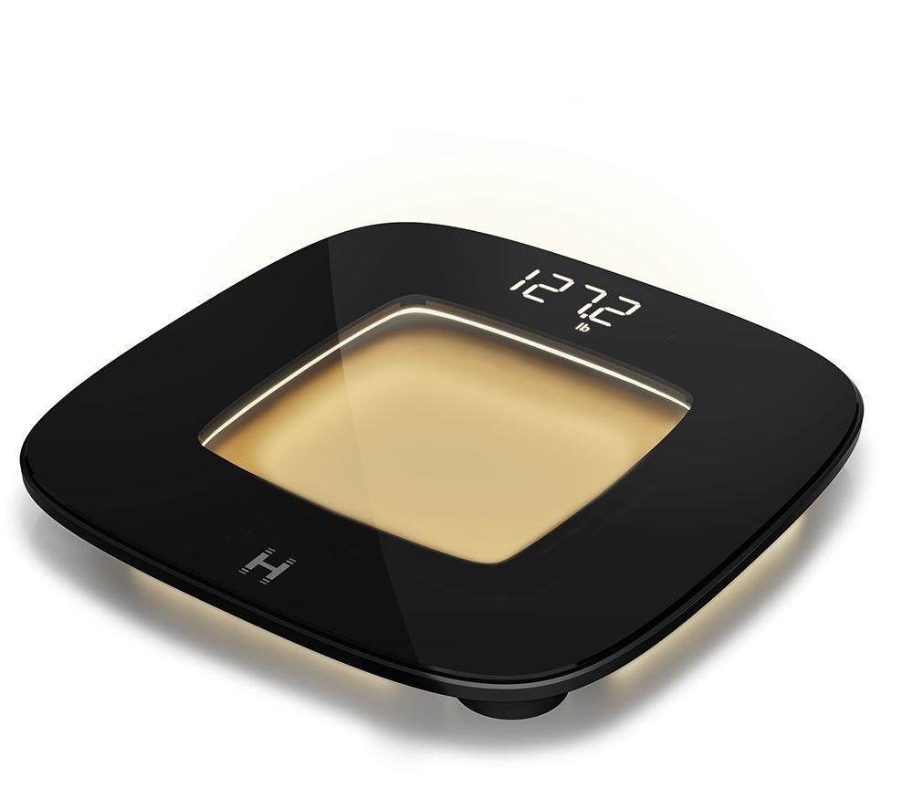 HOMEDICS glo Essentials Bathroom Scale - Black