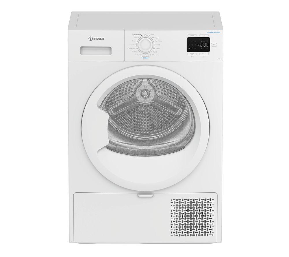 INDESIT C YSD 82D WW UK 8 kg Heat Pump Tumble Dryer - White