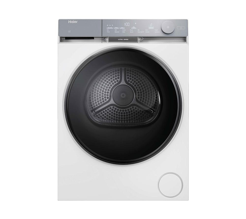 HAIER X Series 9 HD100-CQ387U1 WiFi-enabled 10 kg Heat Pump Tumble Dryer - White